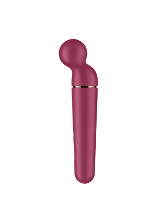 Vibromasseur wand rouge USB 60 vibrations Planet Wand-er Satisfyer - CC597844